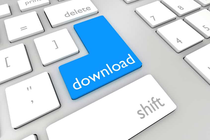 Produtos digitais com download automático